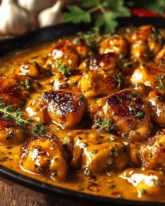 Texas Roadhouse Butter Chicken Skillet