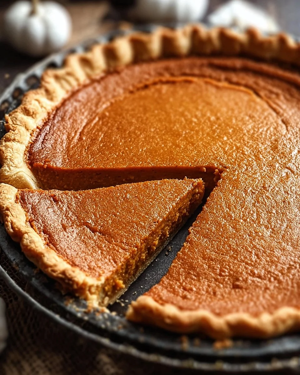 Delicious slice of Black Folks sweet potato pie with a golden crust