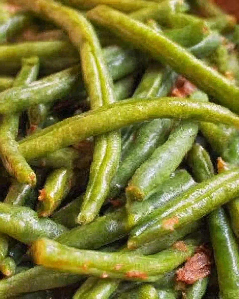 Bowl of cracked green beans ready to be enjoyed as a healthy snack.