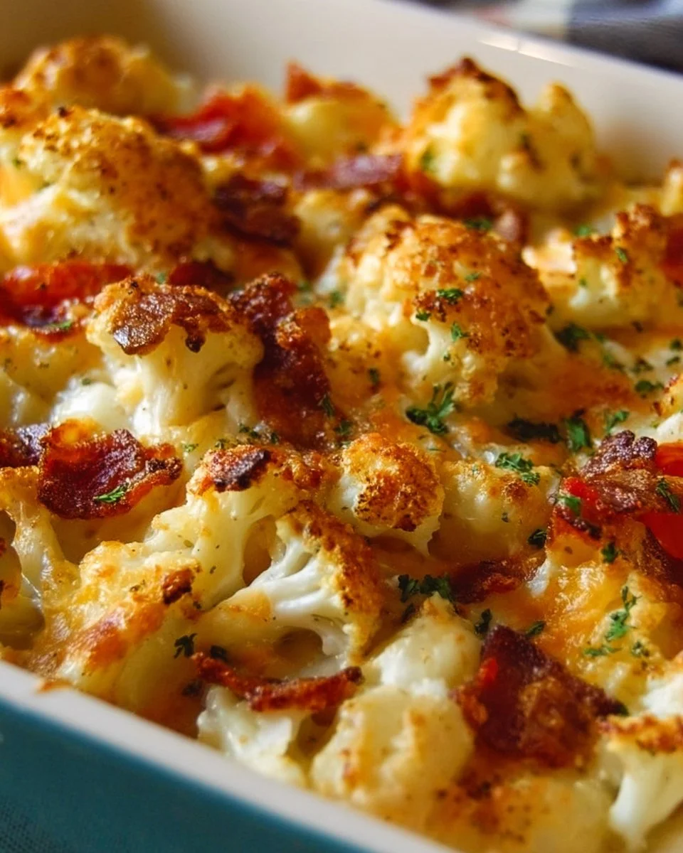 Delicious Crazy Good Casserole in a baking dish, ready to serve.