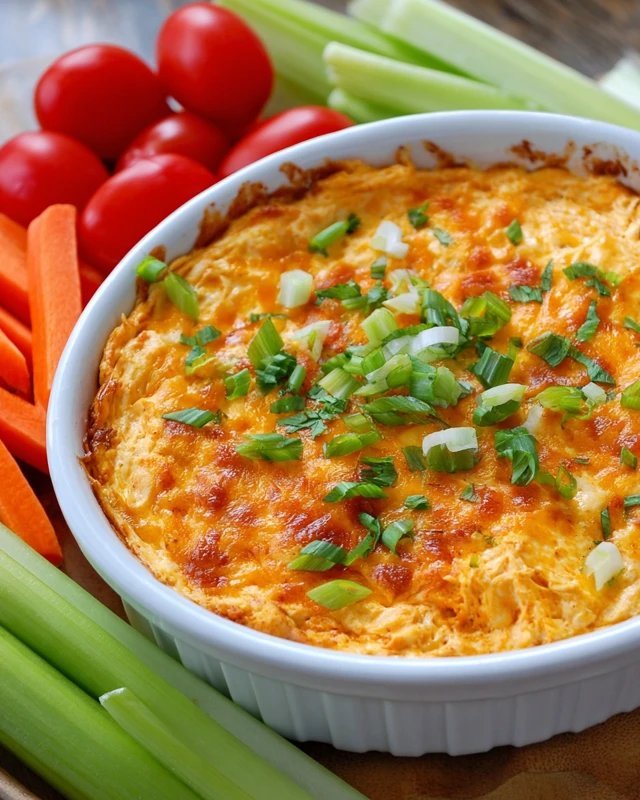 Easy Crockpot Buffalo Chicken Dip