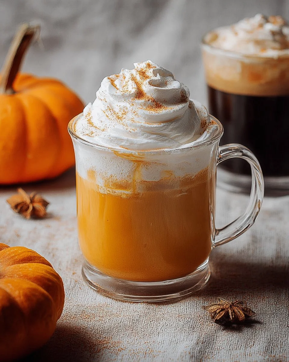 Delicious Pumpkin Cream Cold Foam topping on a coffee drink