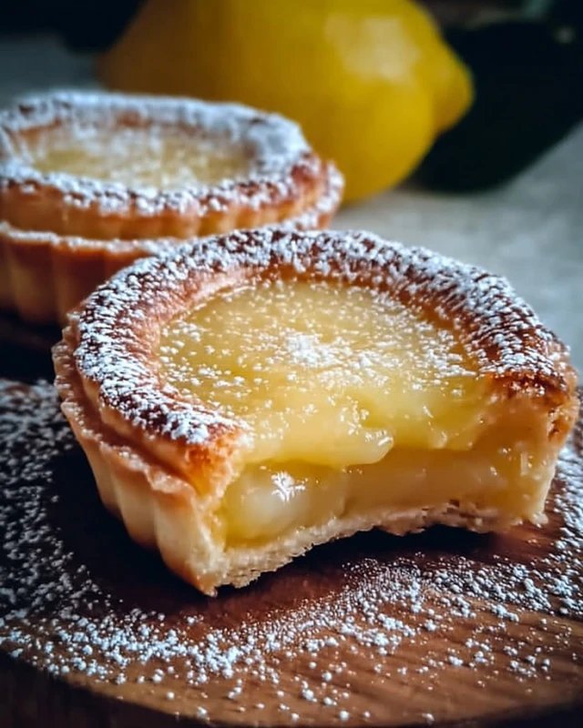 Baby Lemon Impossible Pies