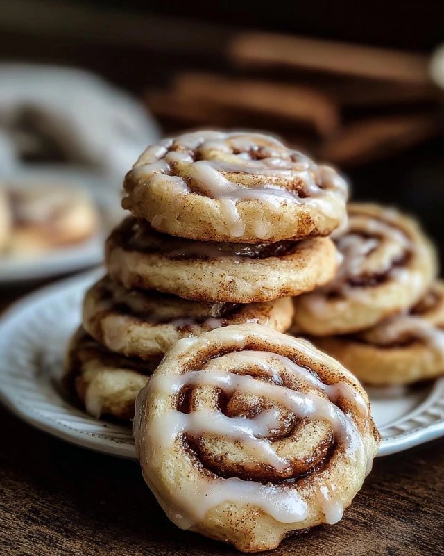 Cinnamon Roll Cookies