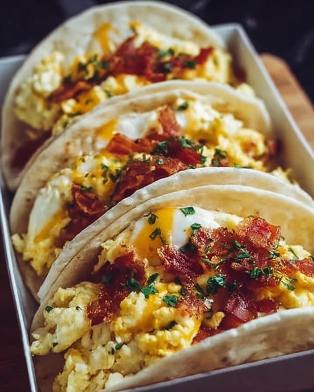 Baked Breakfast Tacos