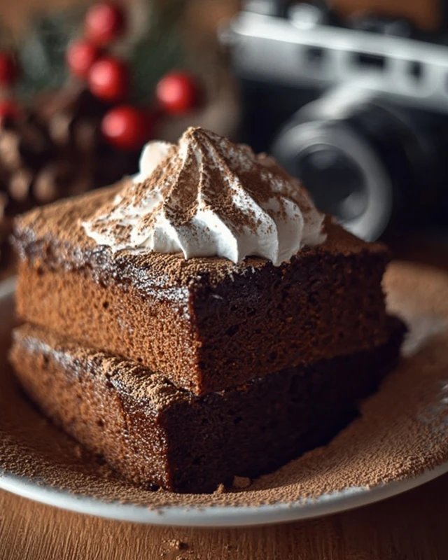Gingerbread Crazy Cake