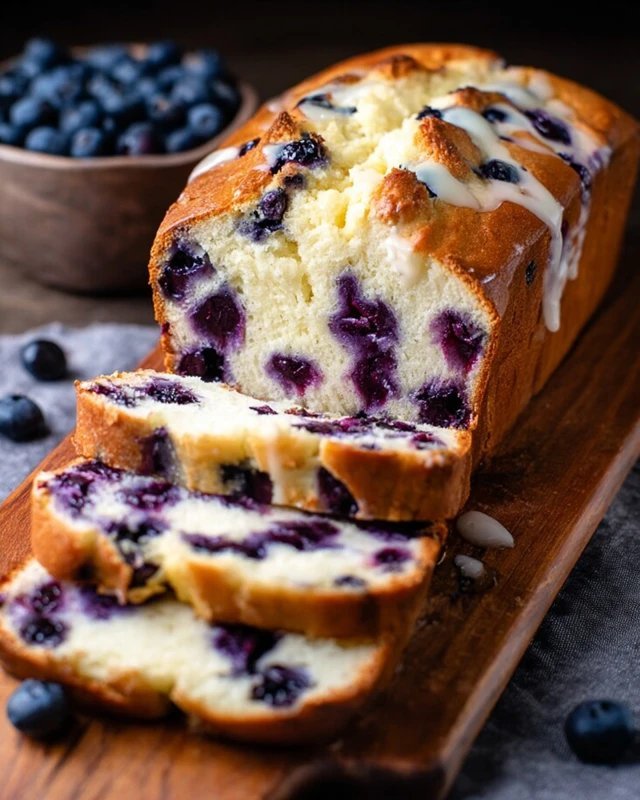 Blueberry Cream Cheese Bread Recipe