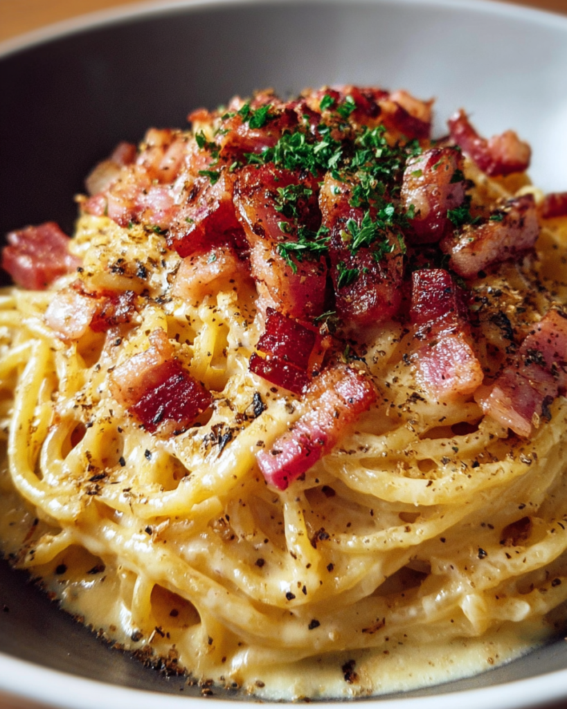 Bacon Carbonara Pasta
