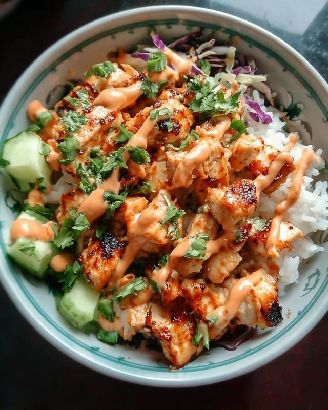Bang Bang Chicken Bowl