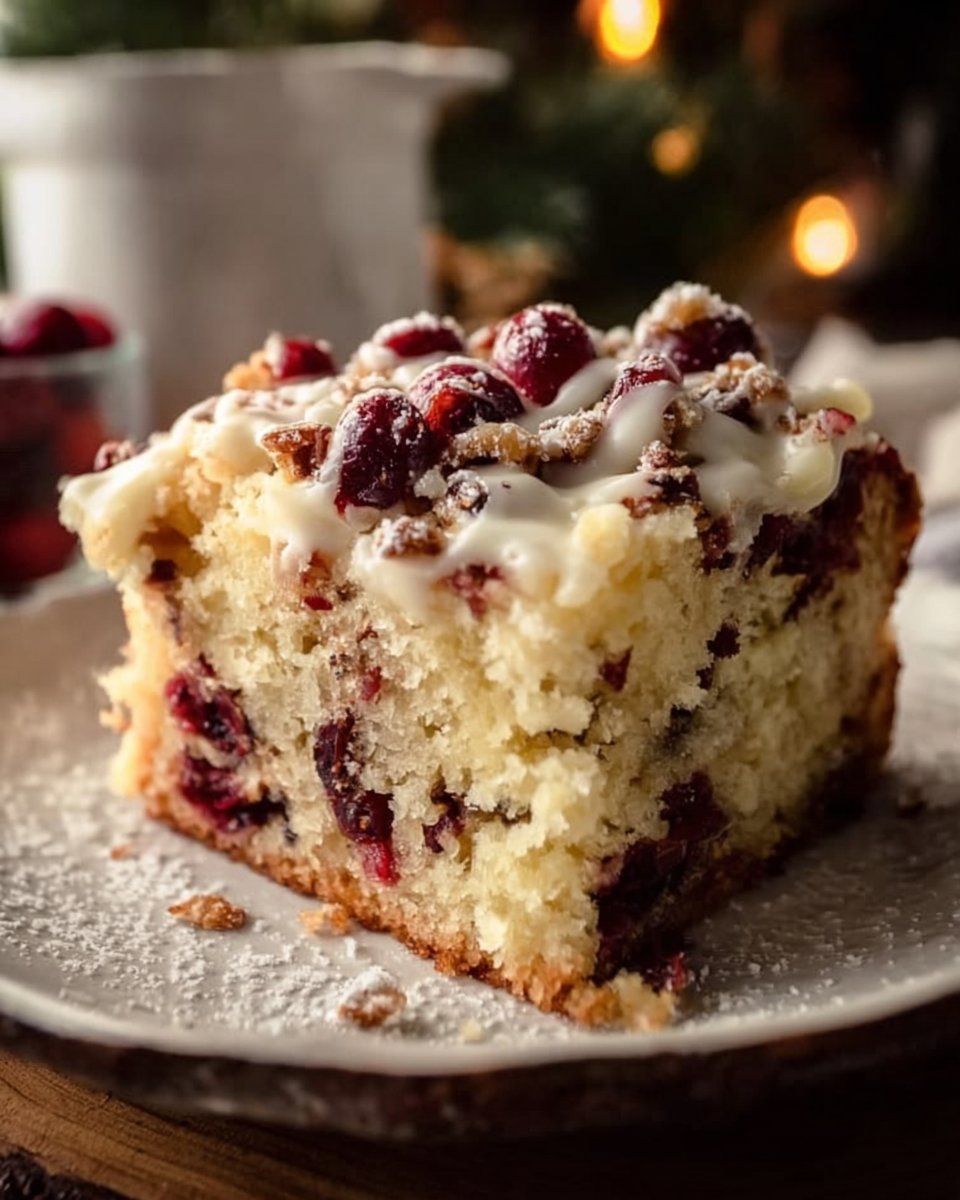 Cranberry Bliss Coffee Cake Recipe