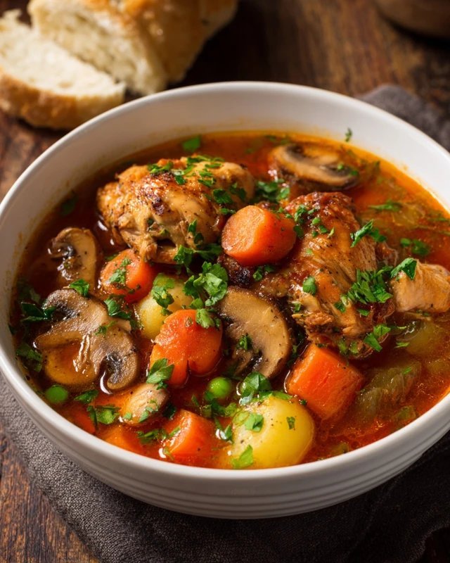 Slow Cooker Chicken Stew Recipe