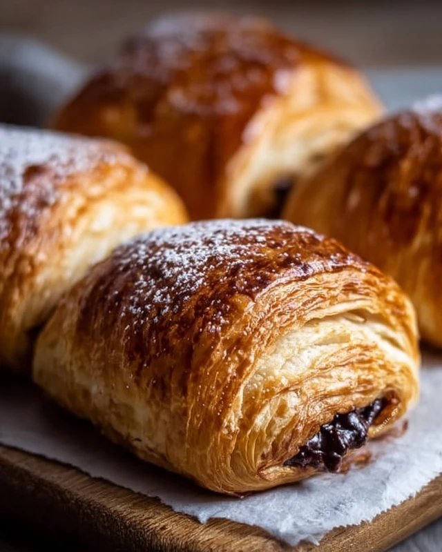 Chocolate Croissants (Chocolate Bread)