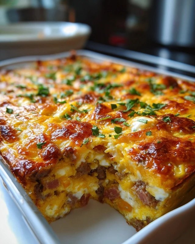 The Ultimate Overnight Breakfast Casserole