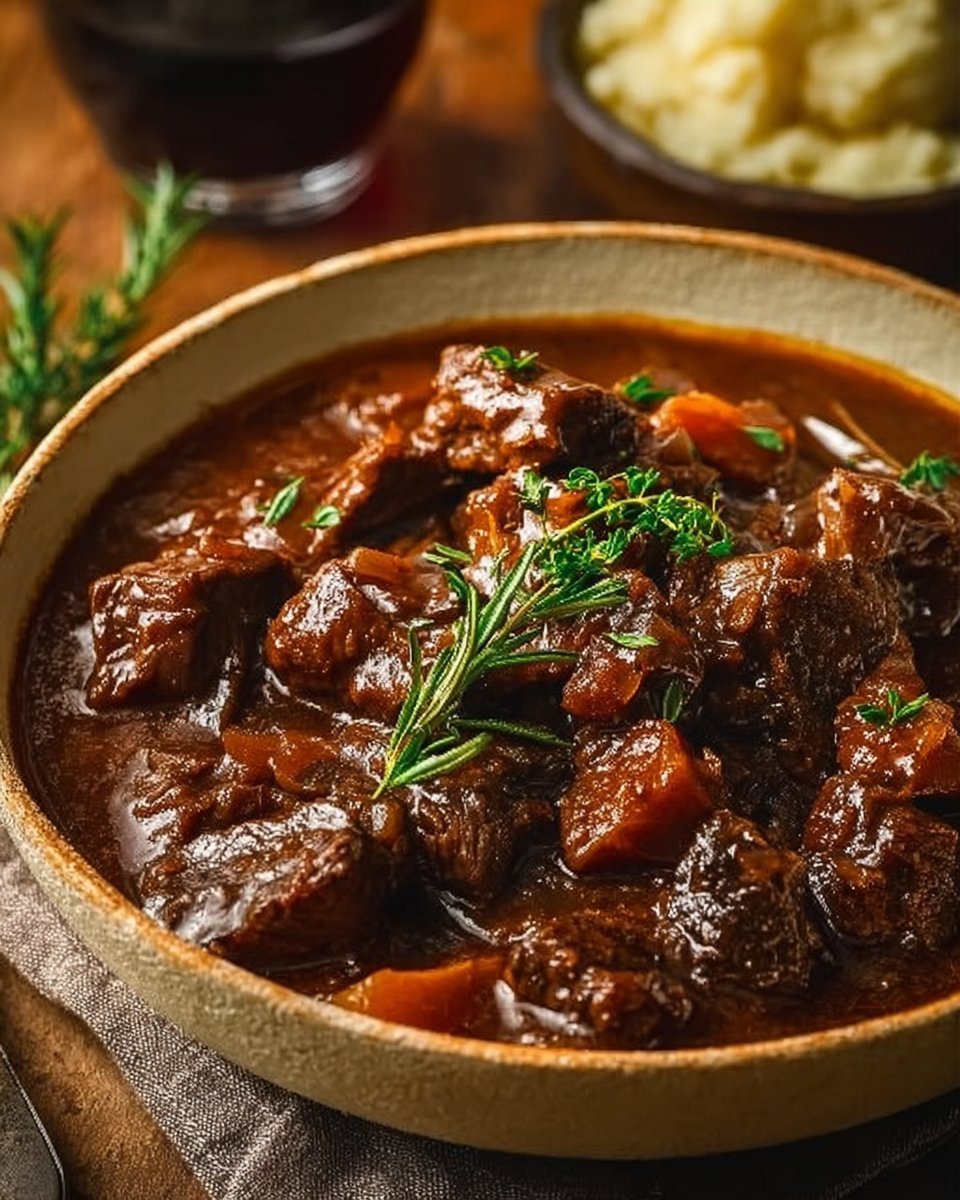 Slow Cooker Beef Manhattan