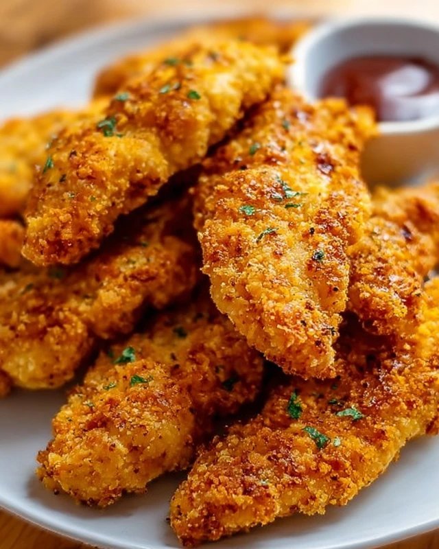 Homemade Baked Chicken Tenders