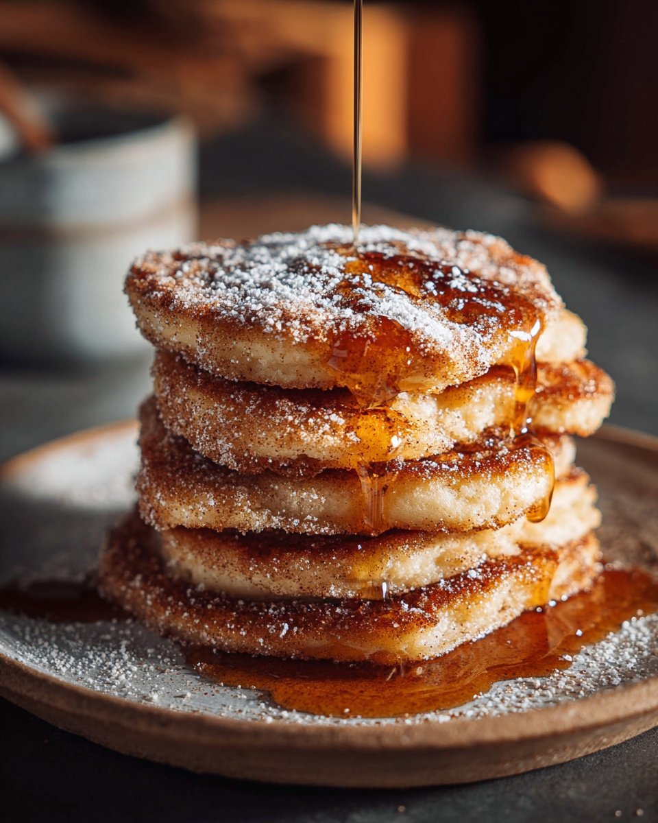 Spanish Churro-Inspired Pancakes: A Breakfast Delight!