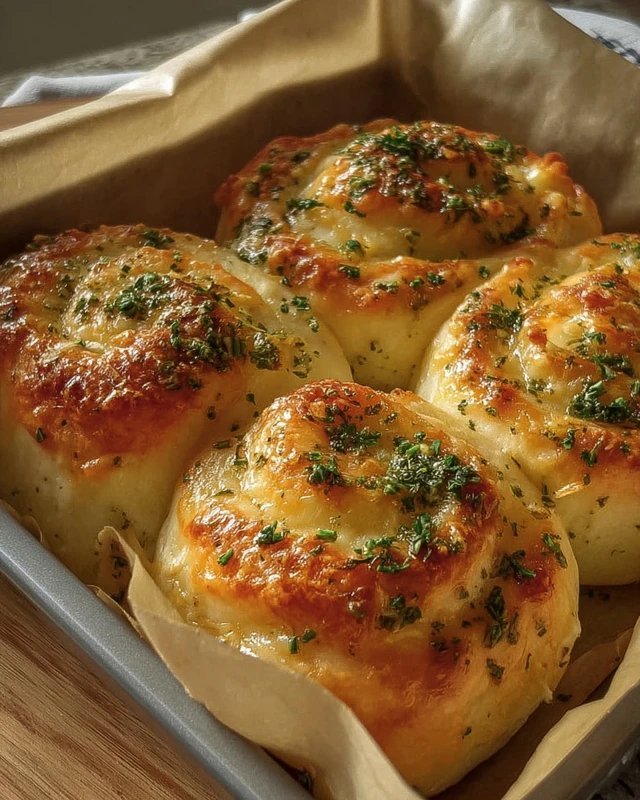 Buttery Cheese Garlic Rolls, Everyone Will Love Them!