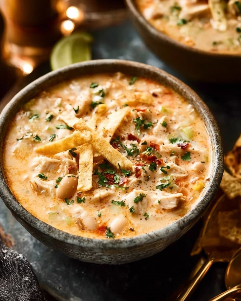 Creamy White Chicken Chili