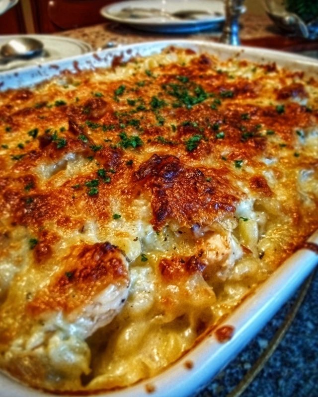 Famous Neiman Marcus Chicken Casserole