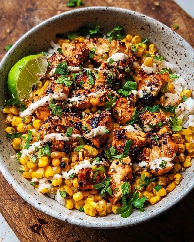 Tasty Street Corn Chicken Bowl