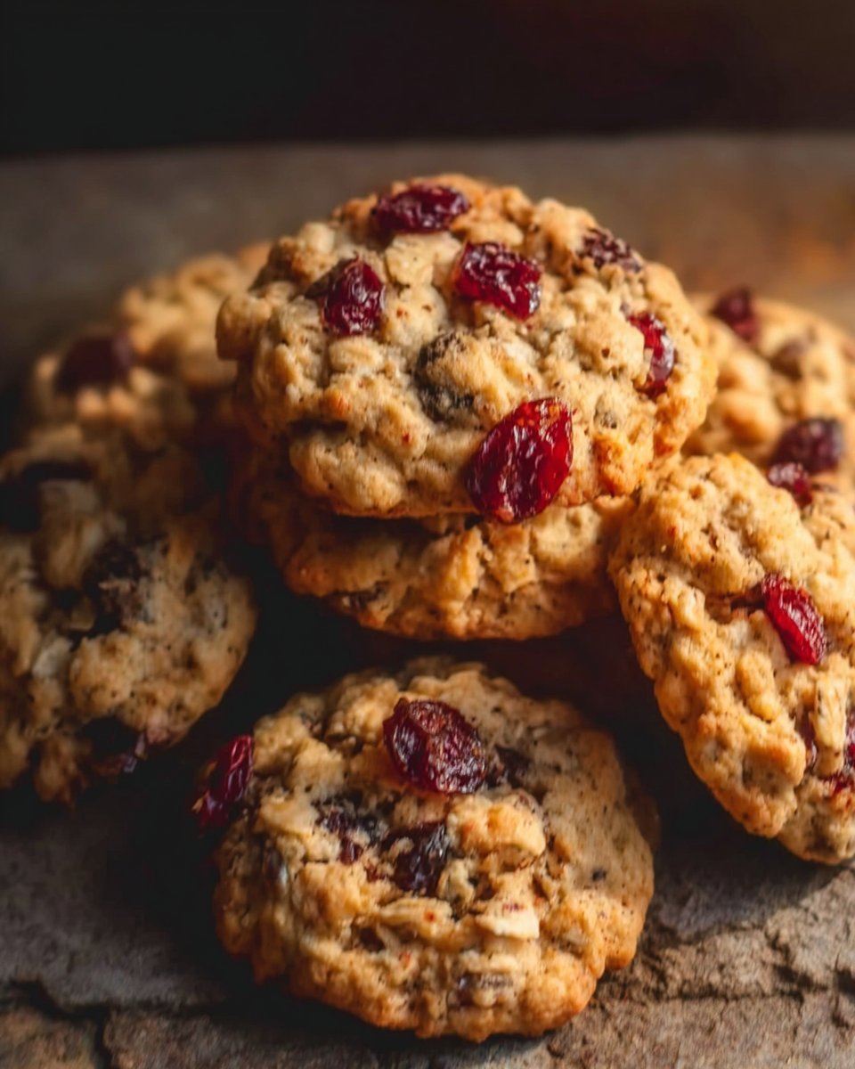 Cranberry Oatmeal Cookies