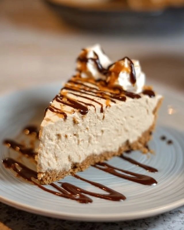 No Bake Peanut Butter Pie