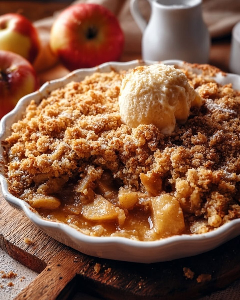 Baked Apple Crumble