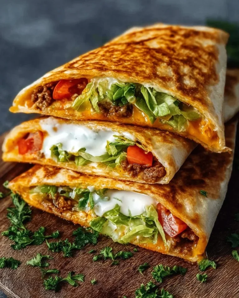 Delicious keto crunchwraps recipe for guilt-free meals