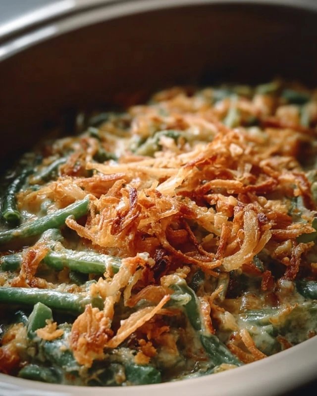 Crockpot Green Bean Casserole