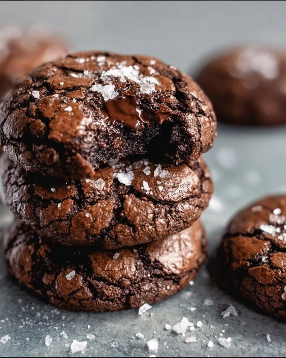 Delicious gourmet brownie cookies featuring rich chocolate flavor and chewy texture.