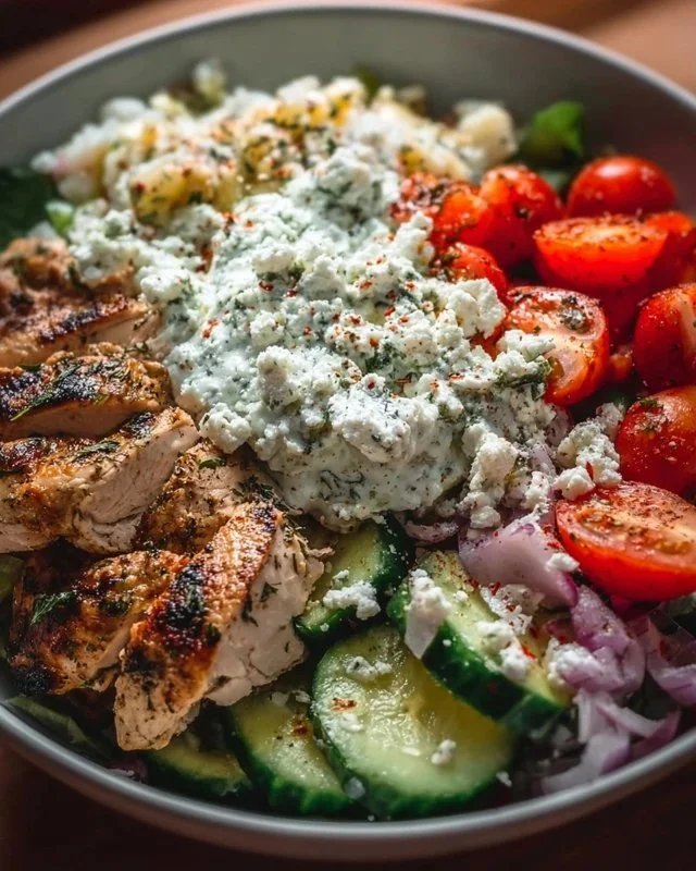 Greek Chicken Bowls