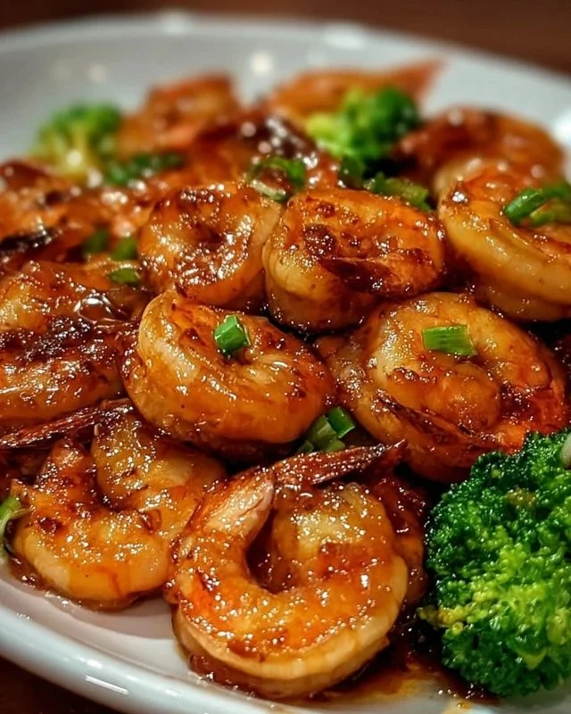 High-Protein Honey Garlic Shrimp