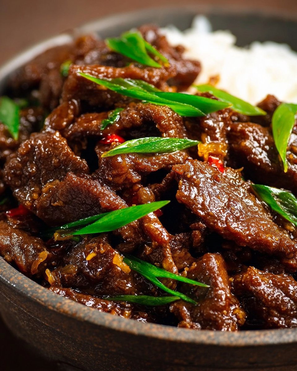 Slow Cooker Mongolian Beef