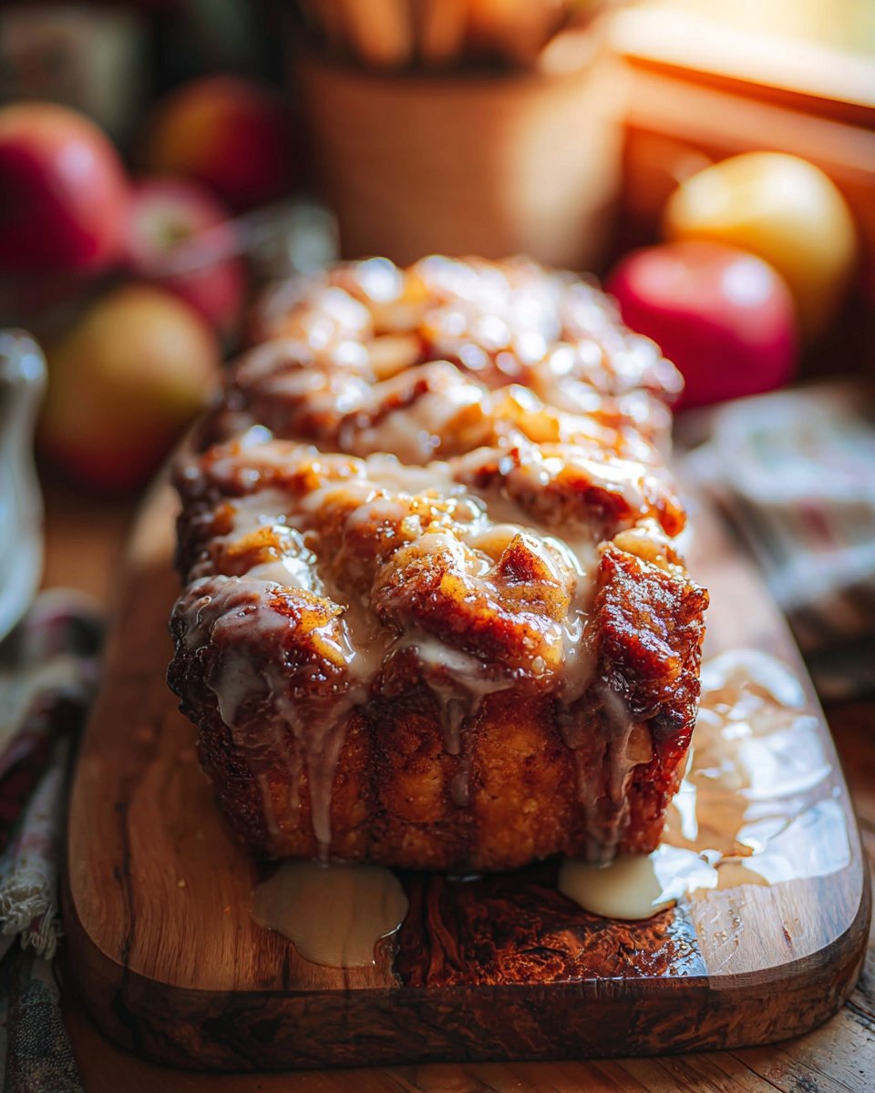 Amish Apple Fritter Bread