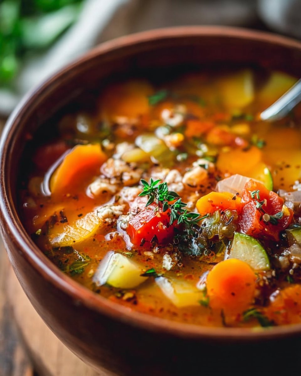 Weight Loss Soup (Turkey Vegetable Soup)