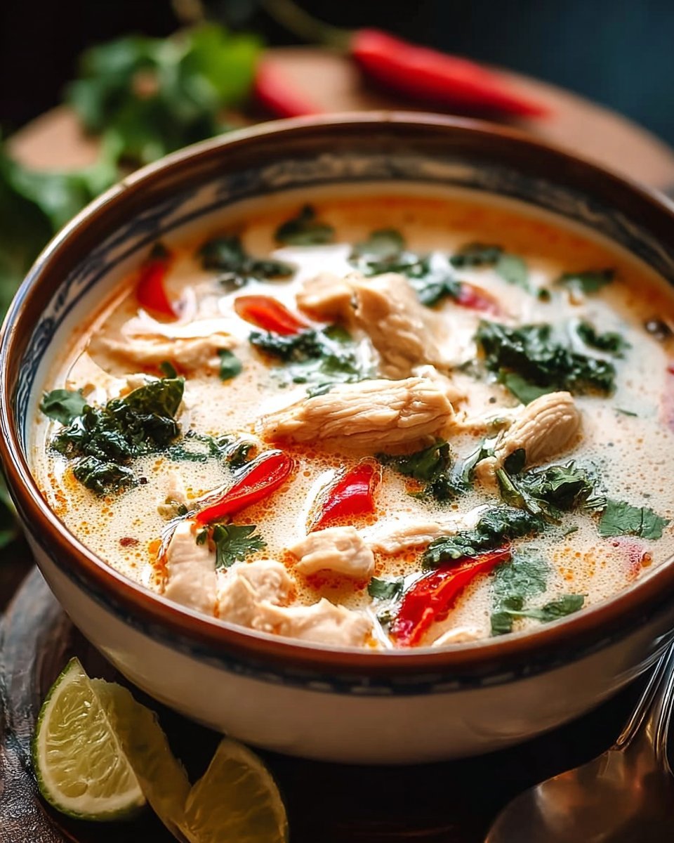 Crockpot Thai Coconut Chicken Soup: An Incredible Ultimate Recipe