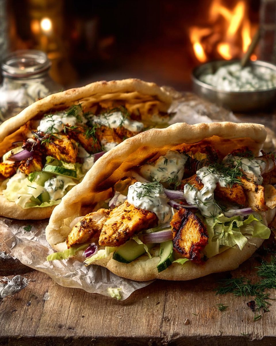 Sheet Pan Chicken Pitas with Herby Ranch