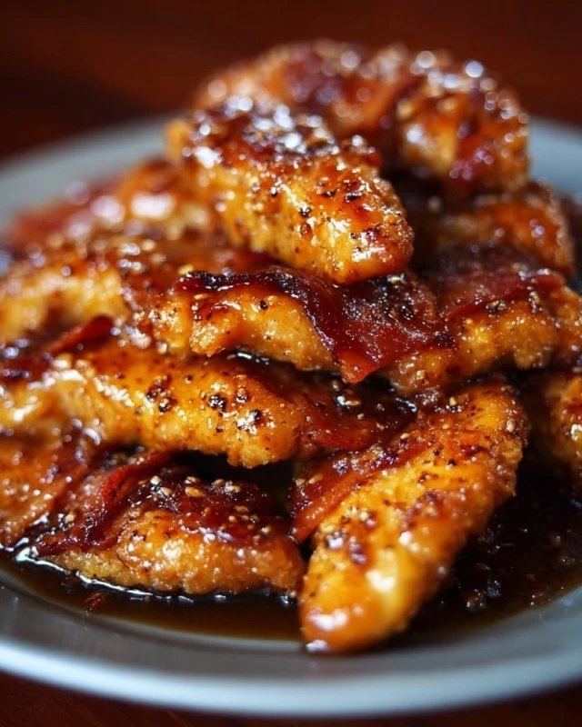 Bacon Brown Sugar Chicken Tenders