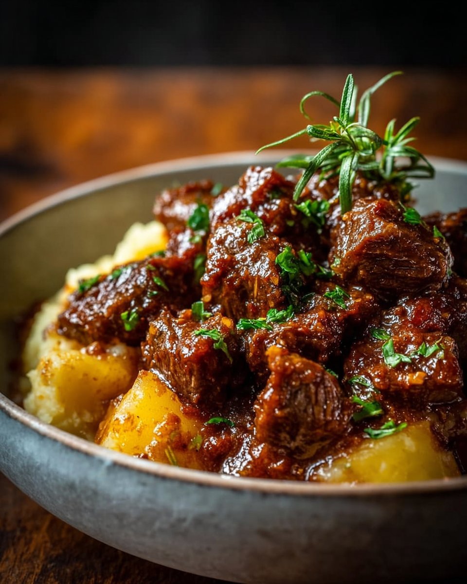 Slow Cooker Garlic Butter Beef