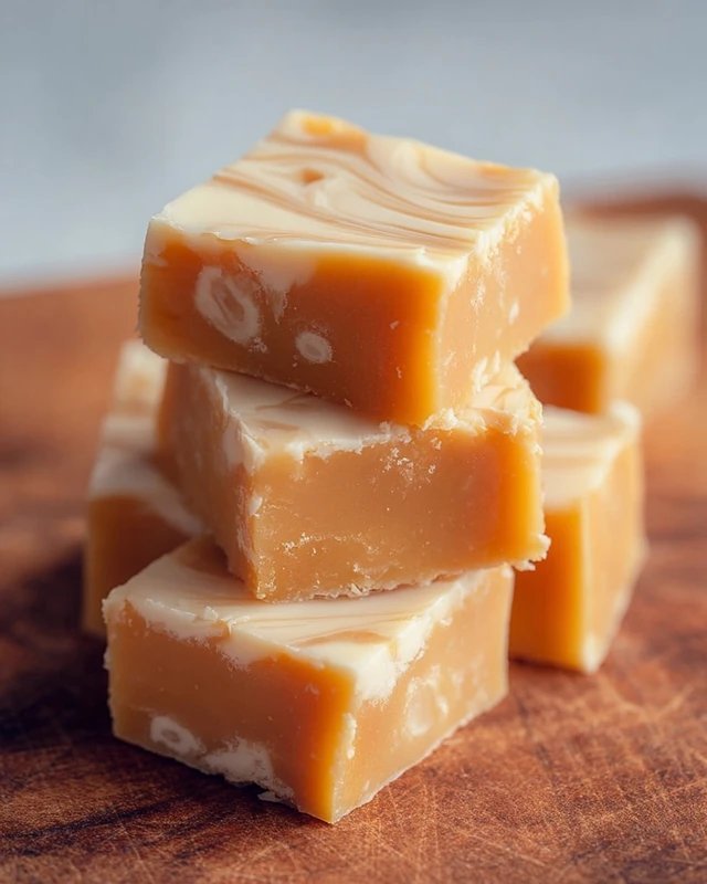 White Chocolate Caramel Fudge