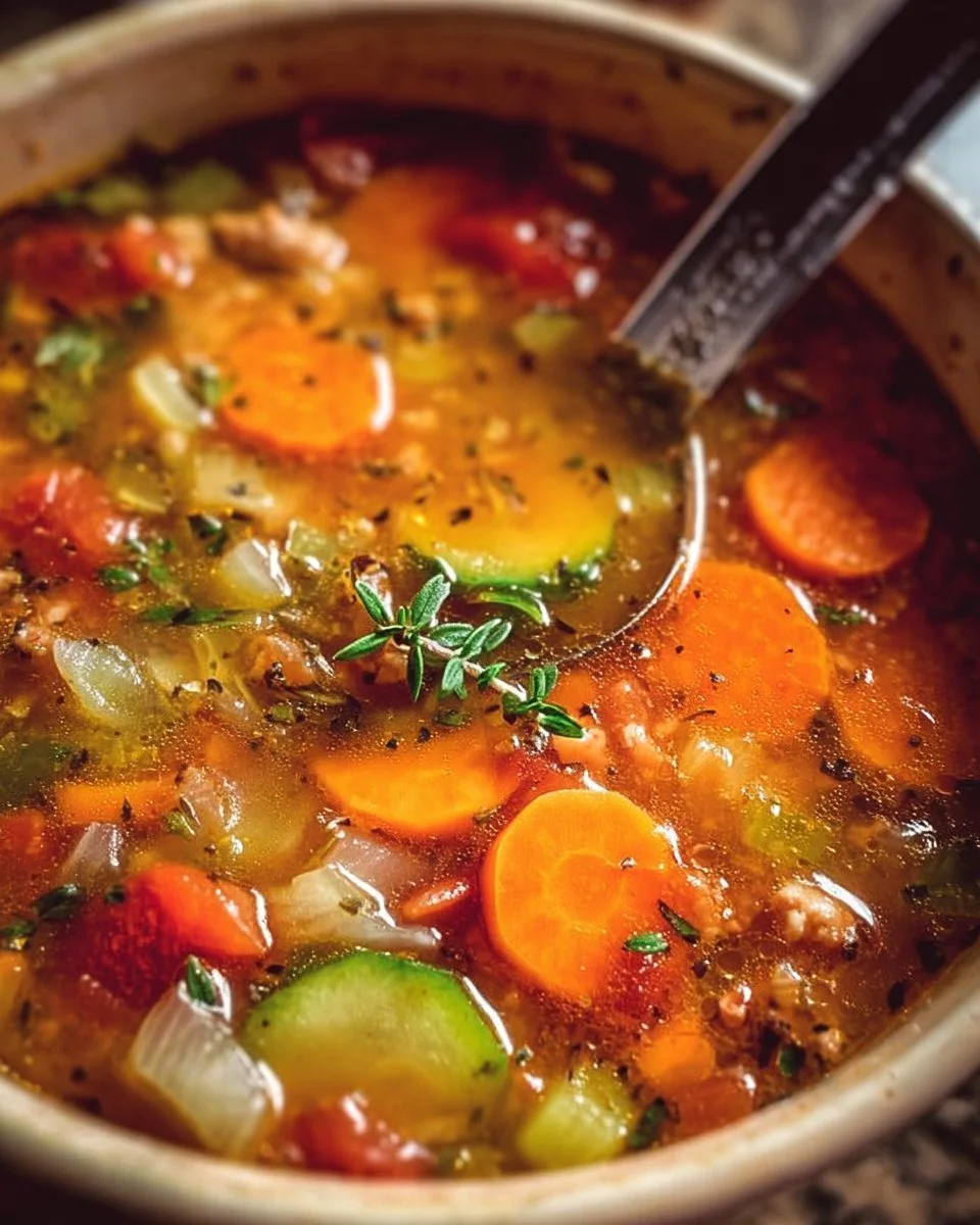 Turkey vegetable soup for weight loss, a healthy dining option