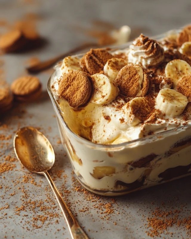 Biscoff Banana Pudding