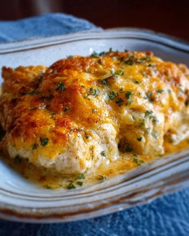 4-Ingredient Ranch Chicken Bake