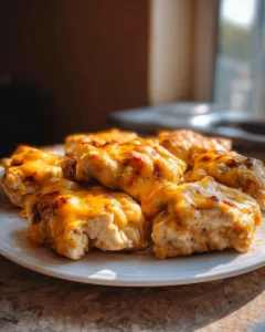 4-Ingredient Ranch Chicken Bake dish ready to serve dinner
