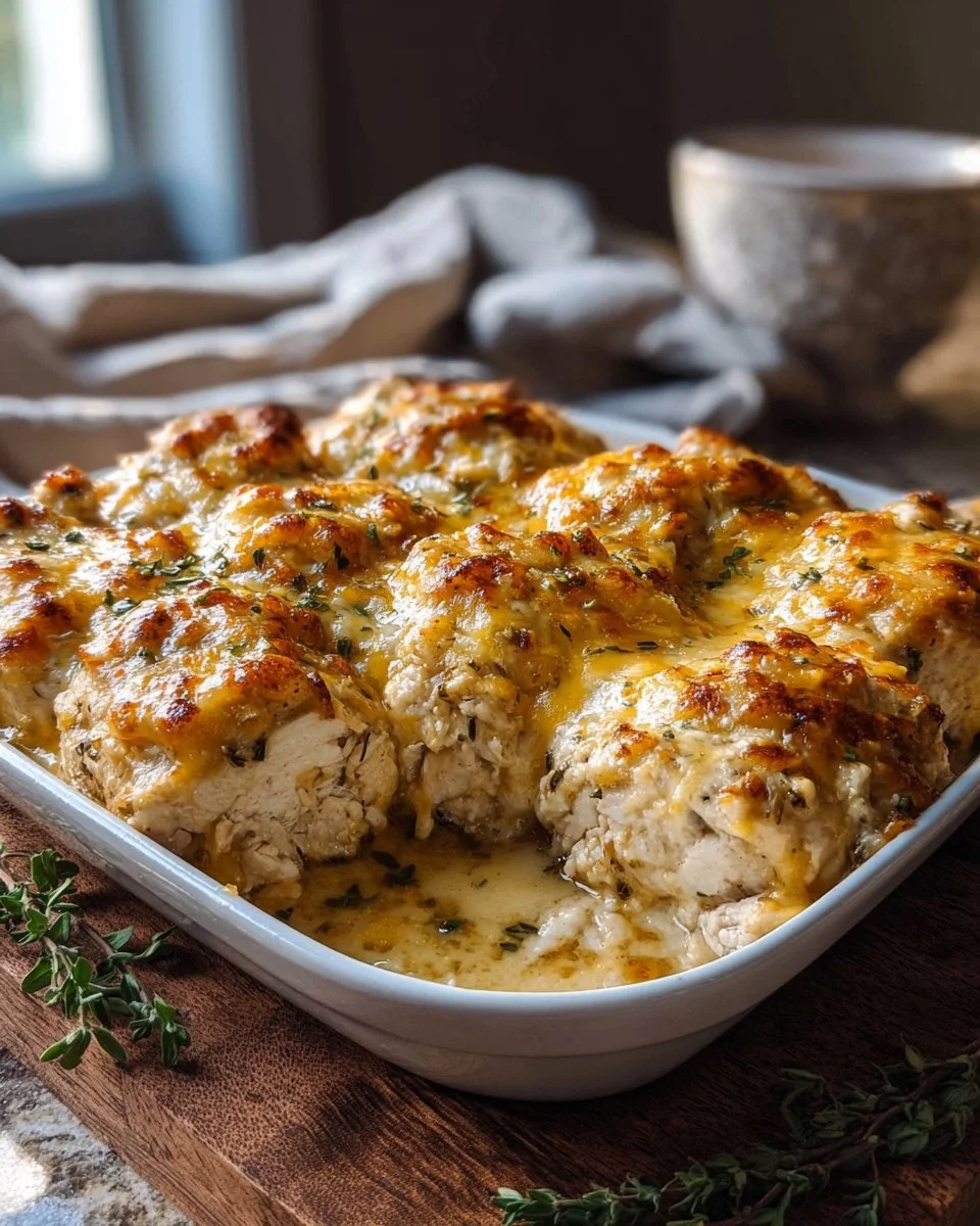 4-Ingredient Ranch Chicken Bake: Effortless Dinner Perfection