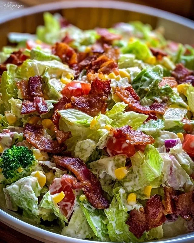 Bacon Ranch Chopped Salad