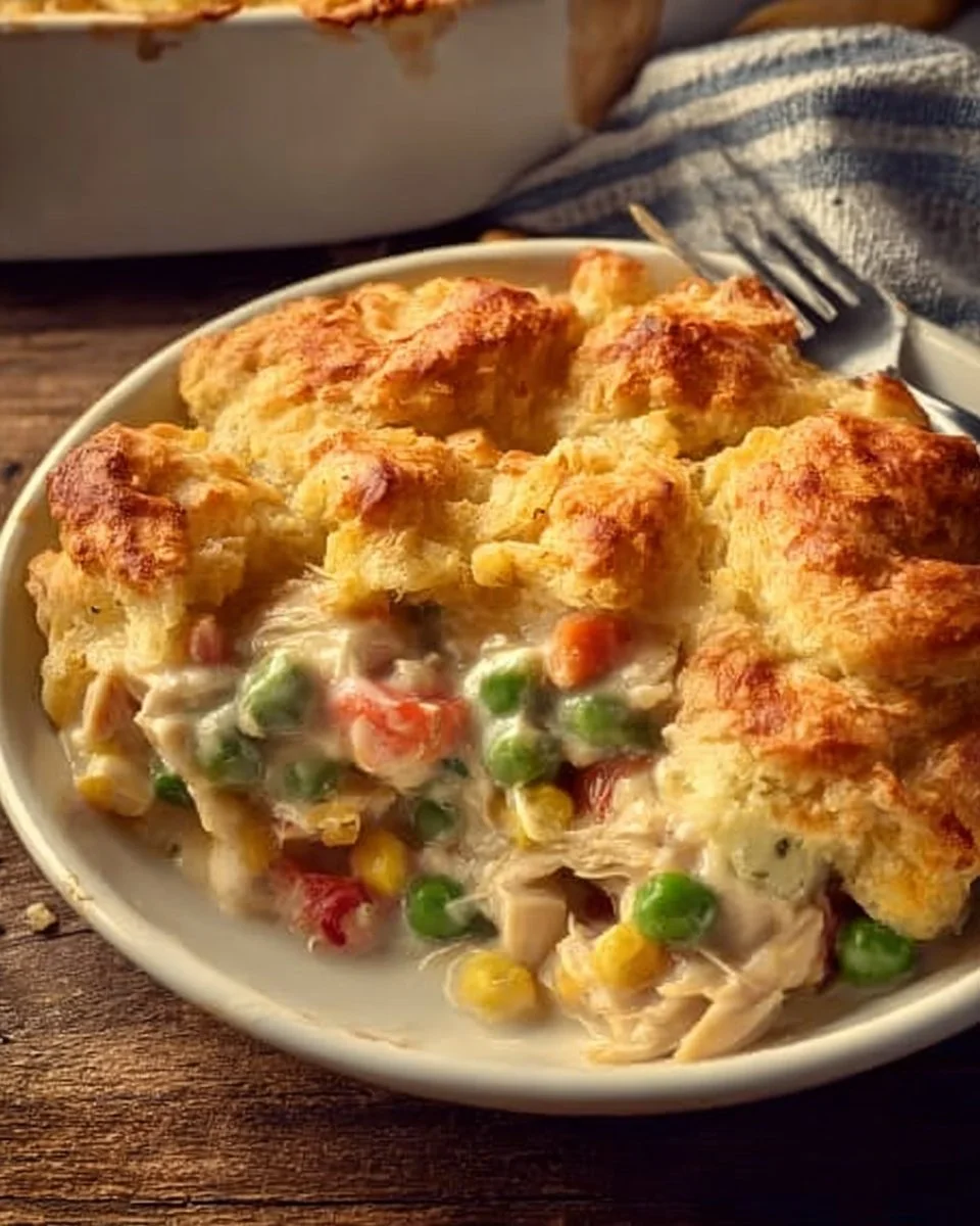 Chicken Pot Pie Casserole