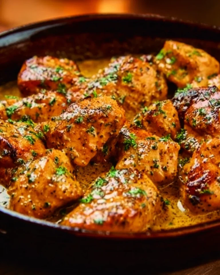 Delicious Cowboy Butter Chicken served with flavorful spices and creamy sauce.