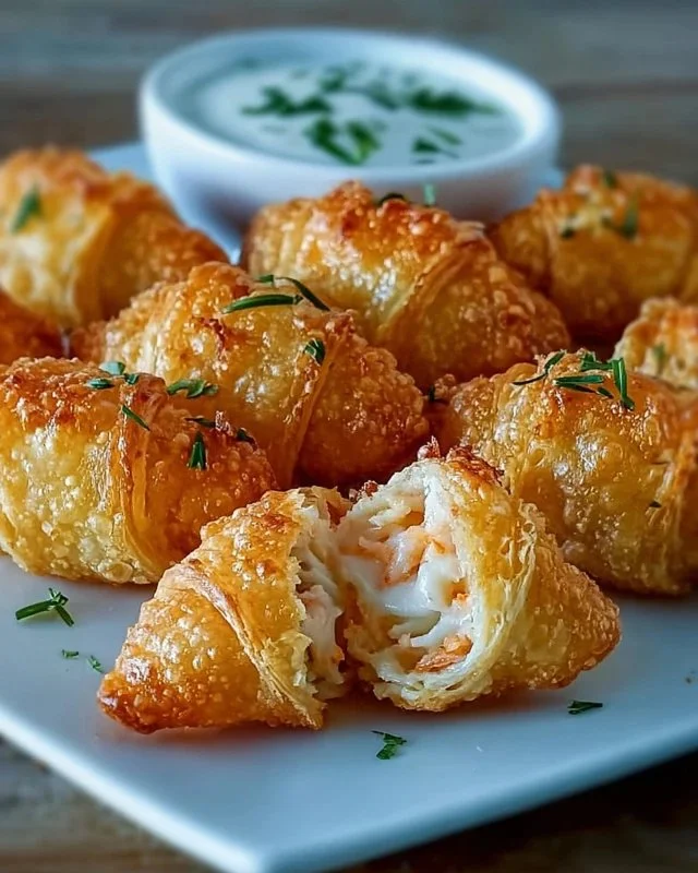 Crab Crescent Bites Delight