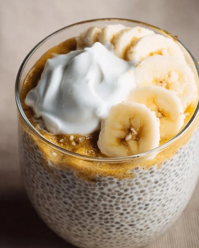 Creamy Banana Chia Pudding